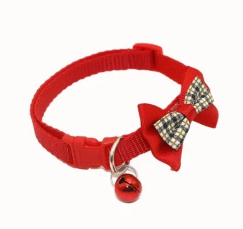 Renkli Delikli Kedi Oyuncak Topları ve tasma - Görsel 2