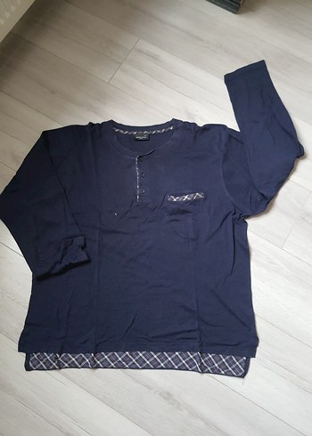 Lacivert Erkek Pijama Takımı - Görsel 3