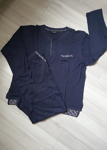 Lacivert Erkek Pijama Takımı - Görsel 6