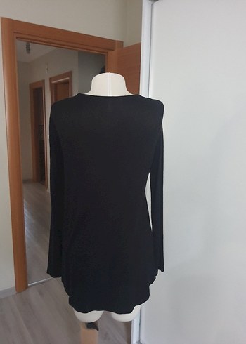 Siyah Kadın bluz - Görsel 5