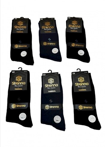 Kışlık erkek havlu çorap 6 lı paket