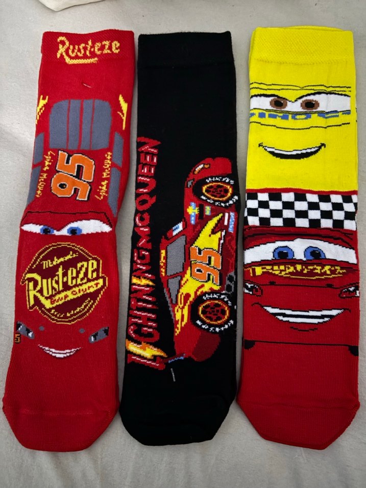 Disney pıxar cars çoraplar - Görsel 2