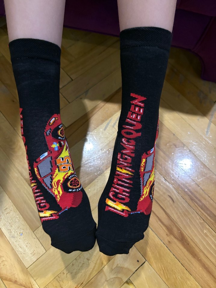 Disney pıxar cars çoraplar - Görsel 3