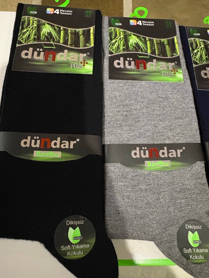 Dündar bambu dikişsiz kokulu çorap - Görsel 3