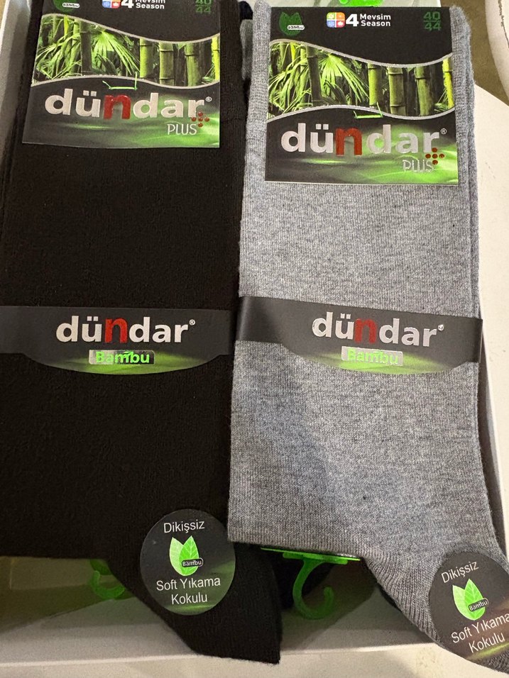 Dündar bambu dikişsiz kokulu çorap - Görsel 4