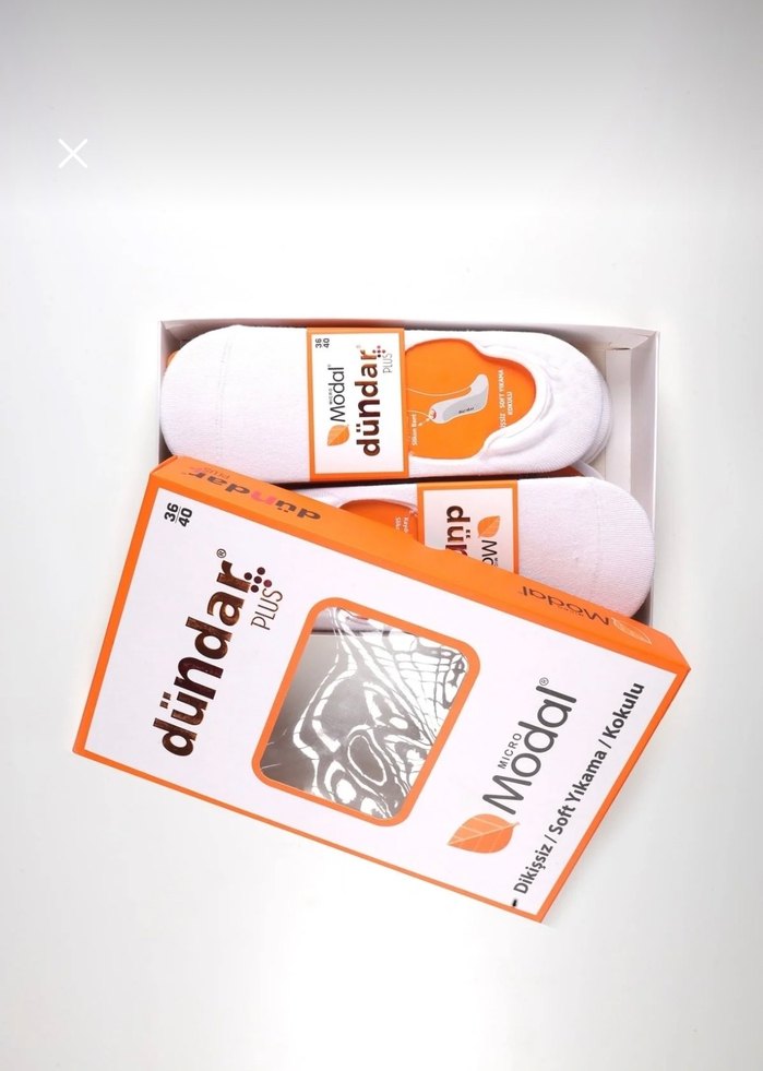 Dündar Dikişsiz kokulu babet bayan çorap - Görsel 2