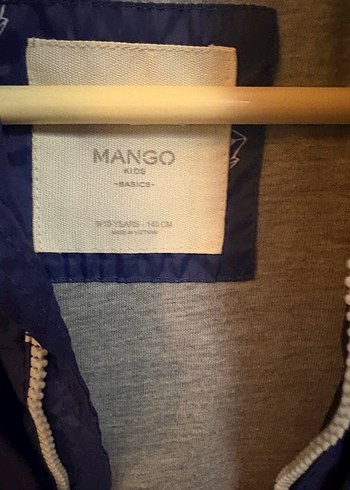 Mango Çocuk Baskılı Fermuarlı Yağmurluk - Görsel 4