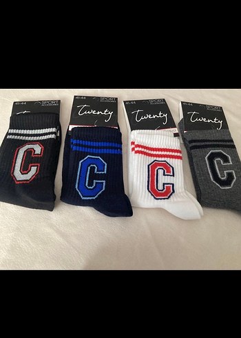 4 lü mevsimlik pamuk soket çorap - Görsel 2