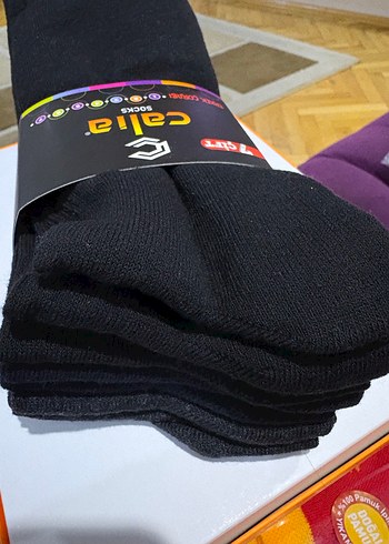 Calia Siyah Erkek Çorabı 7'li Paket - Görsel 4