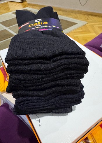 Calia Siyah Erkek Çorabı 7'li Paket - Görsel 2