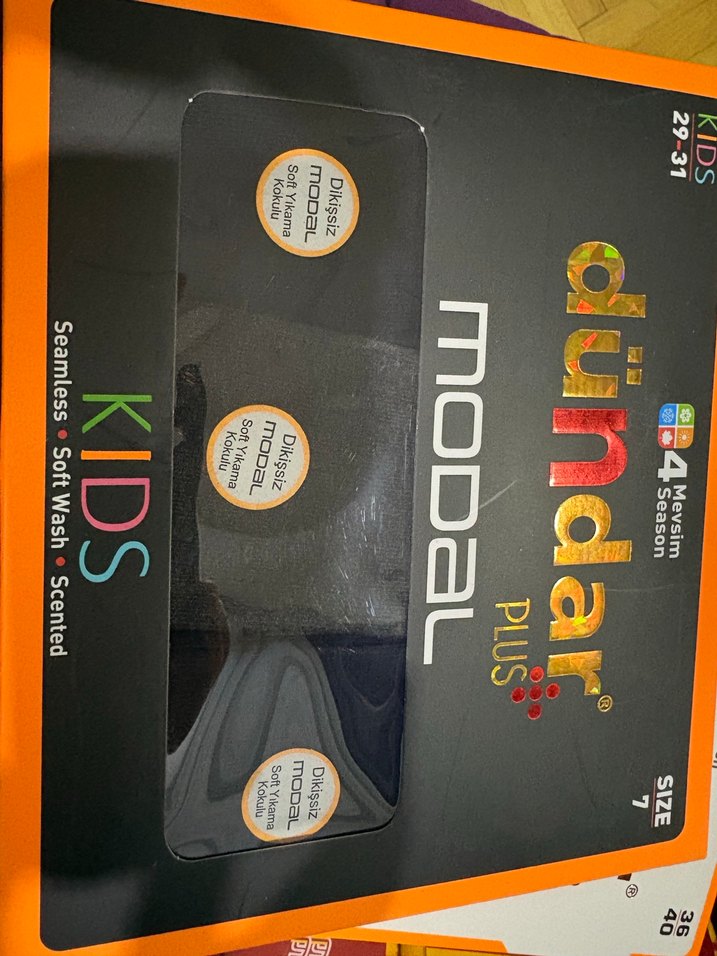 Dündar modal dikişsiz kokulu çorap - Görsel 3