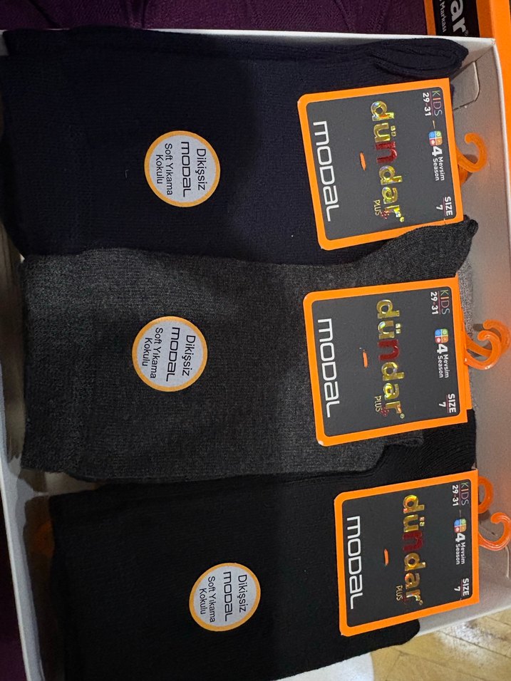 Dündar modal dikişsiz kokulu çorap - Görsel 4