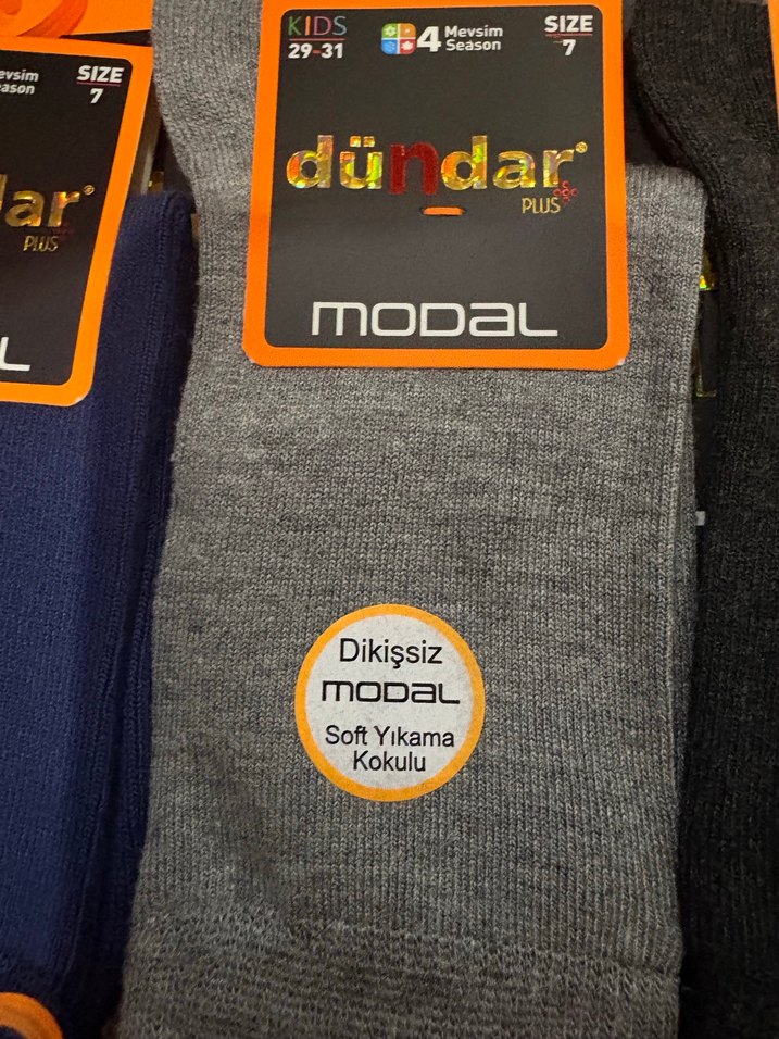 Dündar modal dikişsiz kokulu çorap - Görsel 2