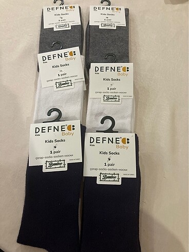 Diğer Unisex çocuk bambu çorap