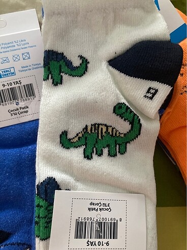 Erkek çocuk patik çorap - Görsel 3