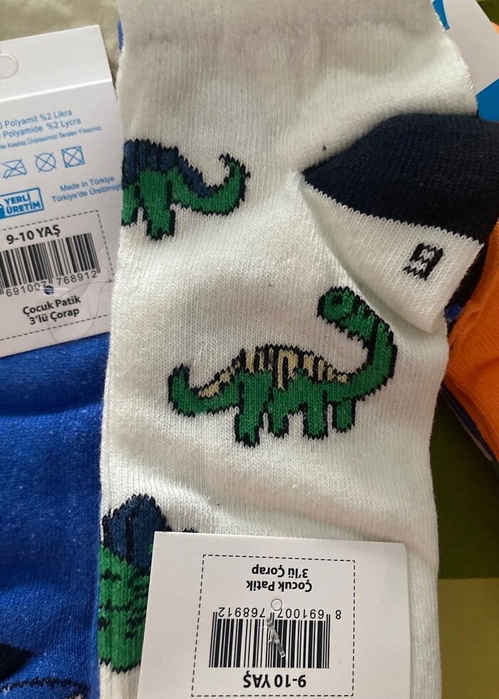Erkek çocuk patik çorap - Görsel 3
