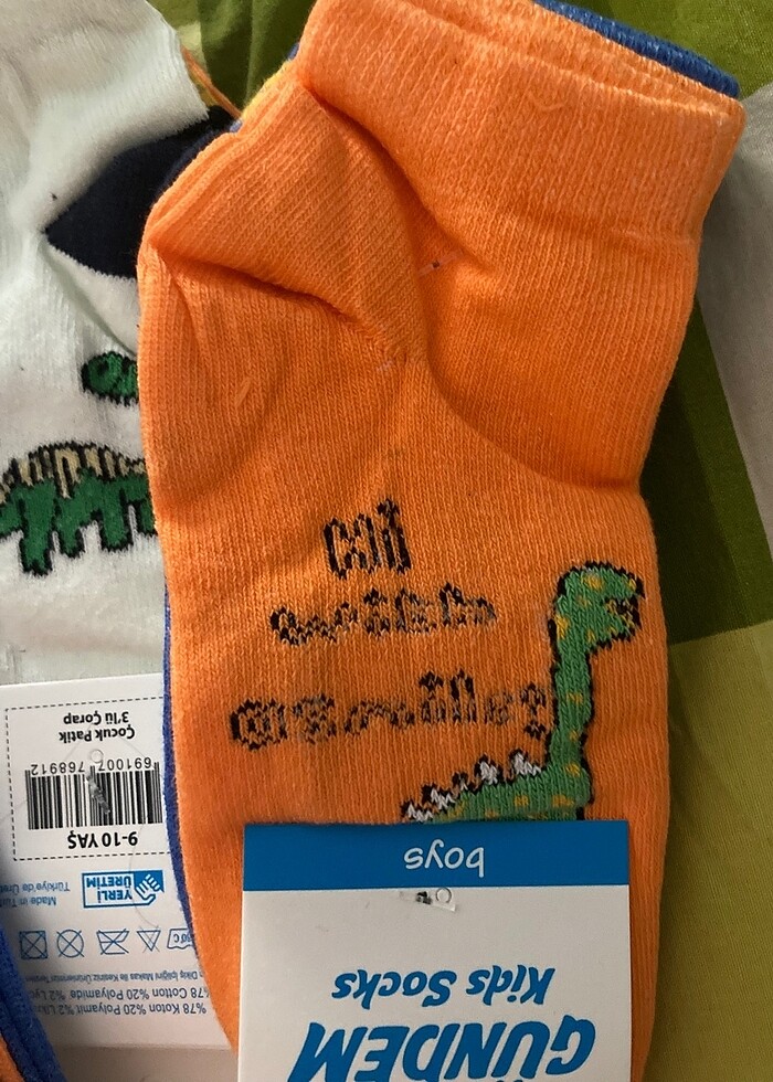 Erkek çocuk patik çorap - Görsel 4