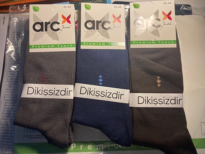 Arc dikişsiz erkek çorabı