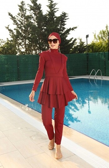 LİA BELLA CT24/107 FULYA 4'LÜ TESETTÜR MAYO