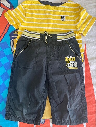 LC Waikiki Erkek çocuk tişört şort ikili