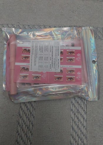 Pembe Pastel Takma Kirpik - Görsel 3