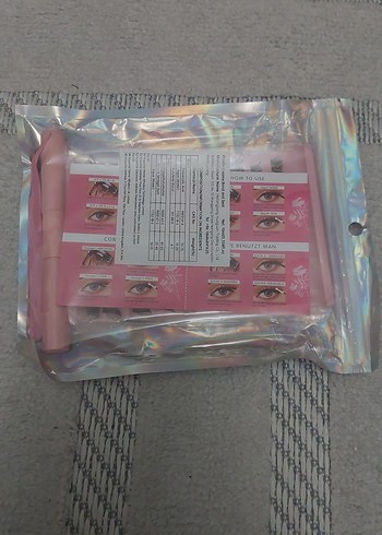 Pembe Pastel Takma Kirpik - Görsel 2