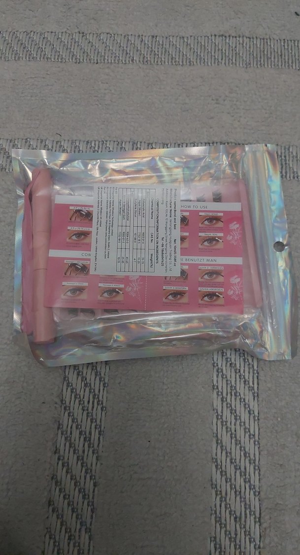 Pembe Pastel Takma Kirpik - Görsel 2