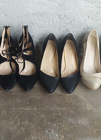 40 Beden siyah Renk Bayan İnce topuklu ayakkabı 