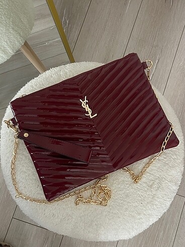 SON ADET ZİNCİRLİ CLUTCH YSL !