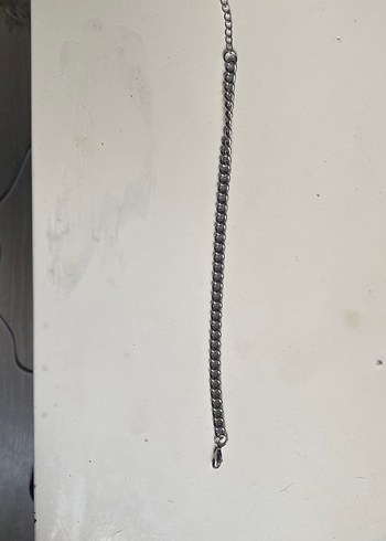 Gri Zincir Detaylı erkek Bileklik - Görsel 6