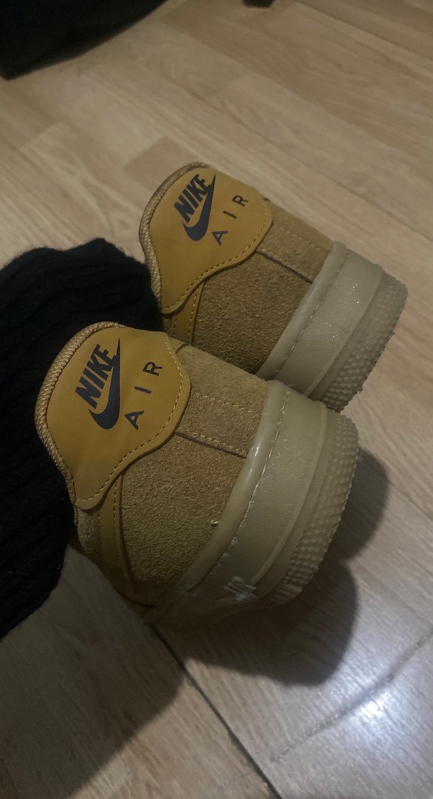 Kahverengi Süet Platform Topuklu Spor Ayakkabı orijinal - Görsel 4