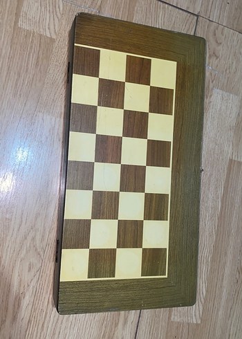 Kahverengi Ahşap Tavla Takımı - Görsel 8