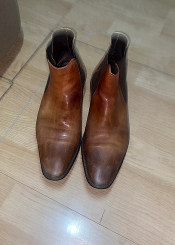 Klasik Kahverengi Deri Erkek Bot - Görsel 2