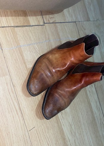 Klasik Kahverengi Deri Erkek Bot - Görsel 4