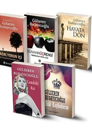 Gülseren Budayıcıoğlu 5li kitap seti 