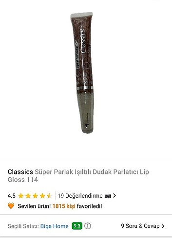 Kiko classics süper parlak simli lipgloss paketli yeni ürün 0 Ürün