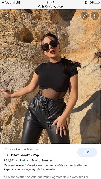Tül detay crop