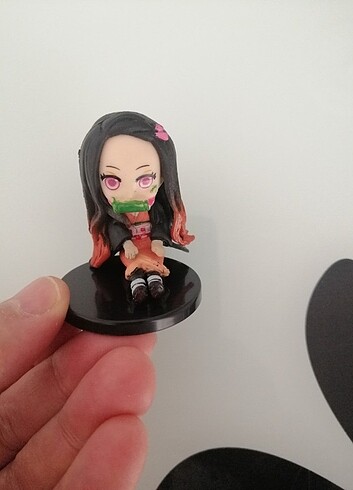  Beden Renk Nezuko 6cm figür oyuncak 