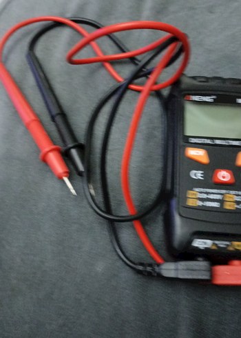 Renkli Dijital Multimetre Ölçüm Cihazı - Görsel 7