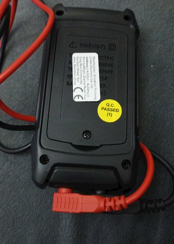 Renkli Dijital Multimetre Ölçüm Cihazı - Görsel 5