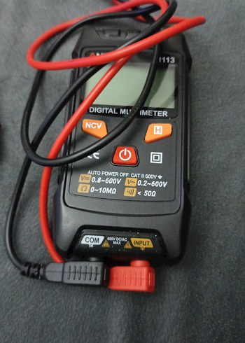 Renkli Dijital Multimetre Ölçüm Cihazı - Görsel 4