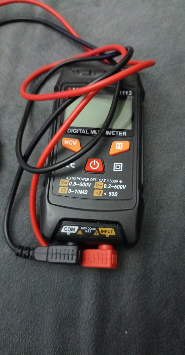 Renkli Dijital Multimetre Ölçüm Cihazı - Görsel 4