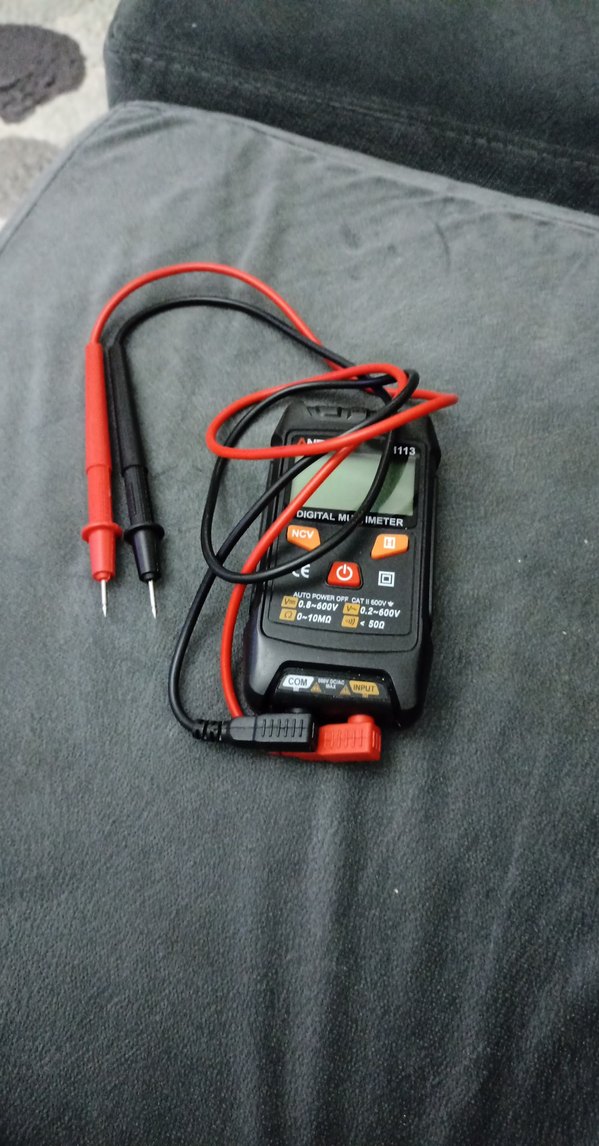 Renkli Dijital Multimetre Ölçüm Cihazı - Görsel 2