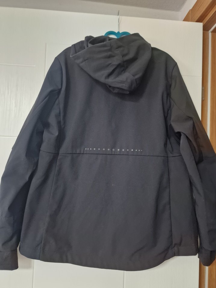 Fermuarlı Siyah Kadın Spor Ceketi - Görsel 3