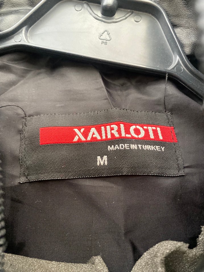 Siyah Deri Fermuarlı erkek Yelek - Görsel 2