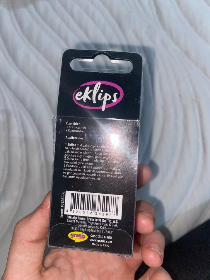 Eklips Mor Latex İçermeyen Makyaj Süngeri - Görsel 2