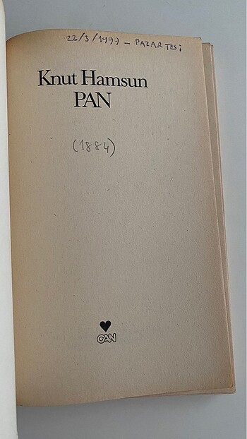  Beden Renk Pan - Knut Hamsun