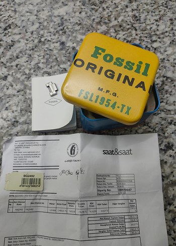 Fossil Gri Fosil Erkek Kol Saati