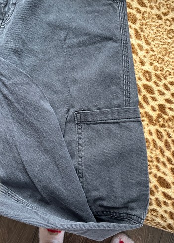 Gri kargo Pamuklu Bol Kesim Kot Pantolon - Görsel 2