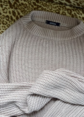 Pudra Triko Kadın Sweatshirt - Görsel 2